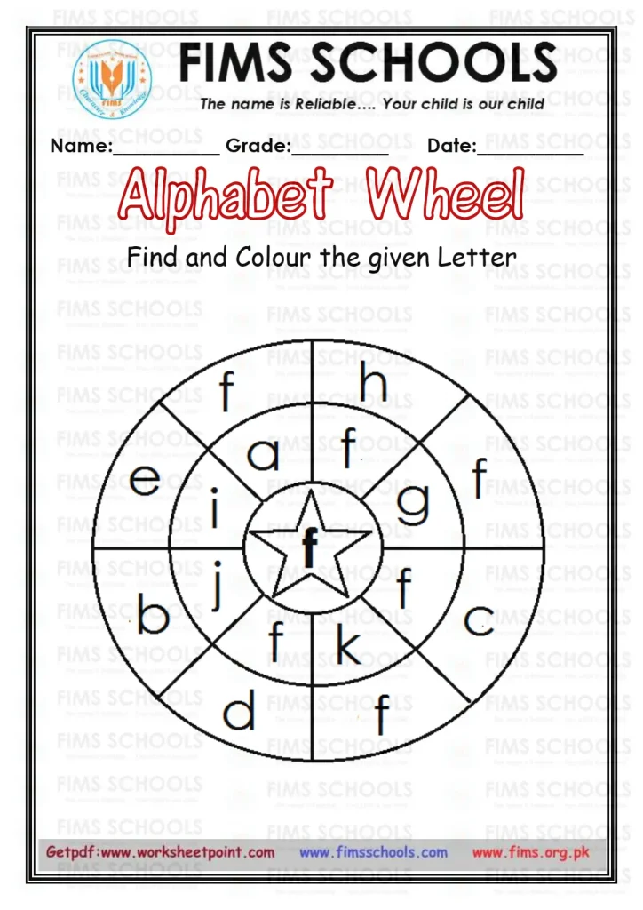 Rich Rusults on Google's SERP when searching for 'Alphabet wheels worksheets'