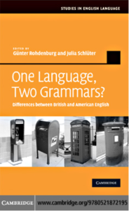 One language, Two Grammars Differences Between British and American English