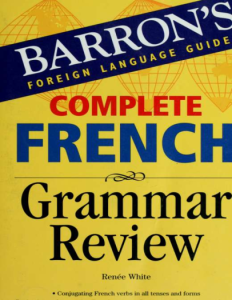 Complete French grammar review