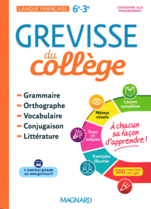 Grevisse Du Collège - Langue Française 6e-3e