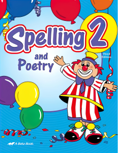 Spelling Poetry, Grade 2