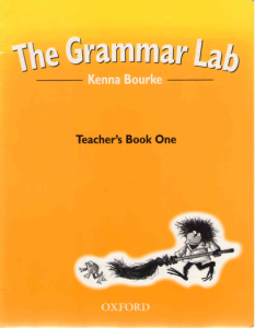 The Grammar Lab Teachers Book