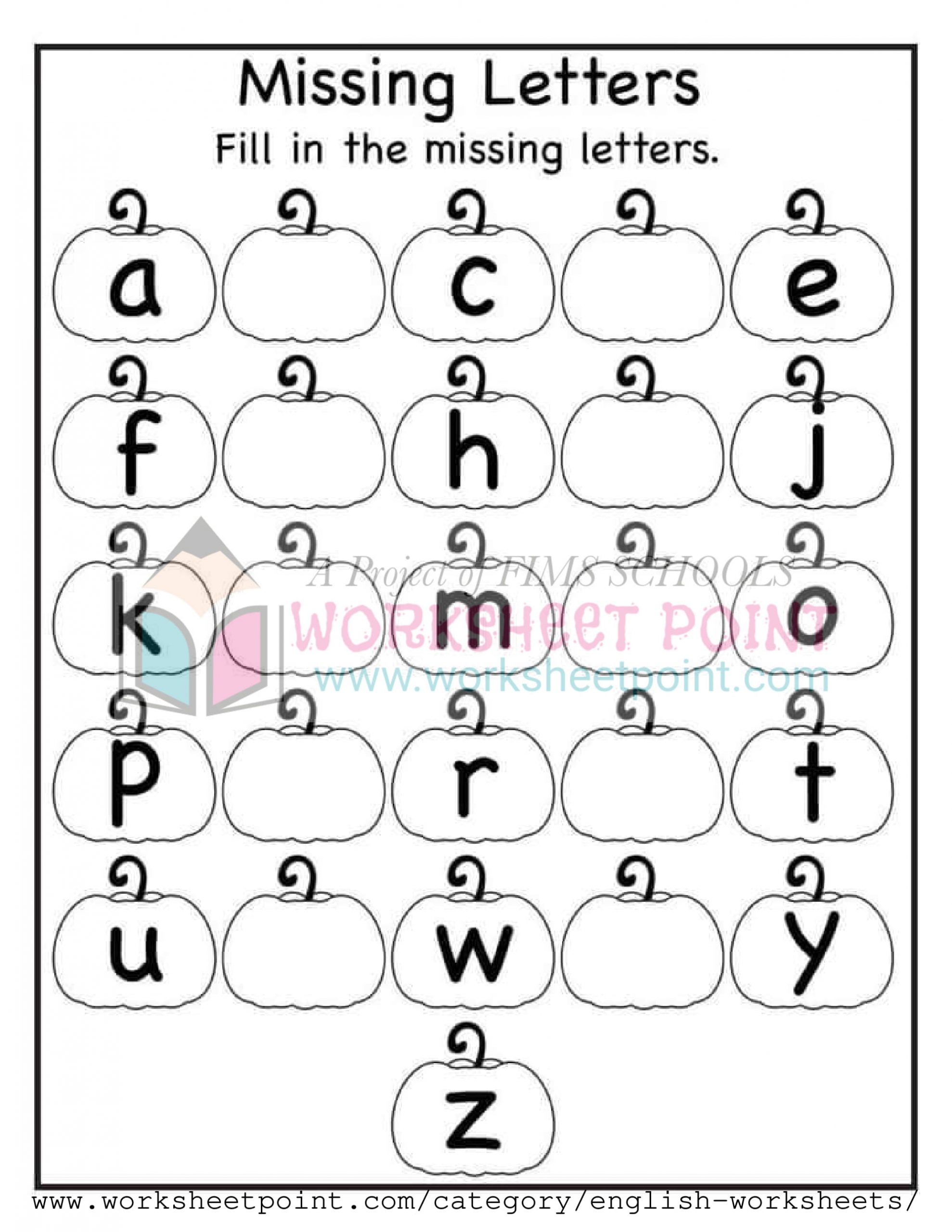 English Activity Book Capital Small Letters - Worksheet Point