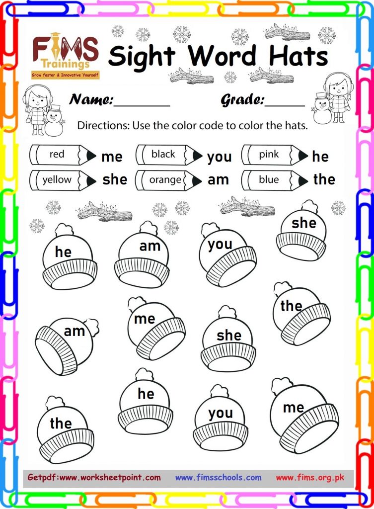 Rich Rusults on Google's SERP when searching for 'Sight Word Worksheets'