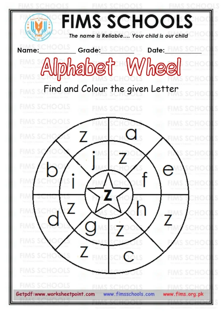Rich Rusults on Google's SERP when searching for 'Alphabet wheels worksheets'