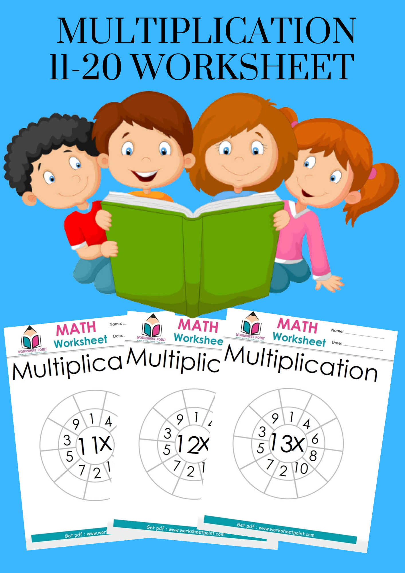 Rich Rusults on Google's SERP when searching for 'Multiplication 11 -20 Math Worksheet'