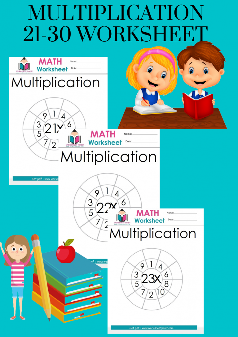 Rich Results on Google's SERP when searching for 'Multiplication 21 -30 Math Worksheet'