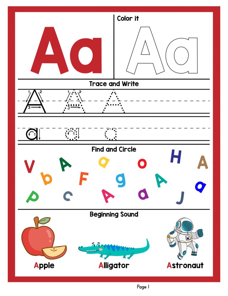 Rich Results on Google's SERP when searching for '5. Alphabet Worksheet'