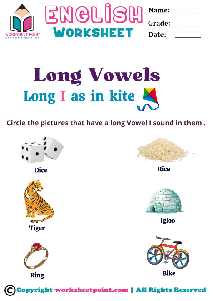 Rich Results on Google's SERP when searching for 'Identify the long vowel sounds (i)'