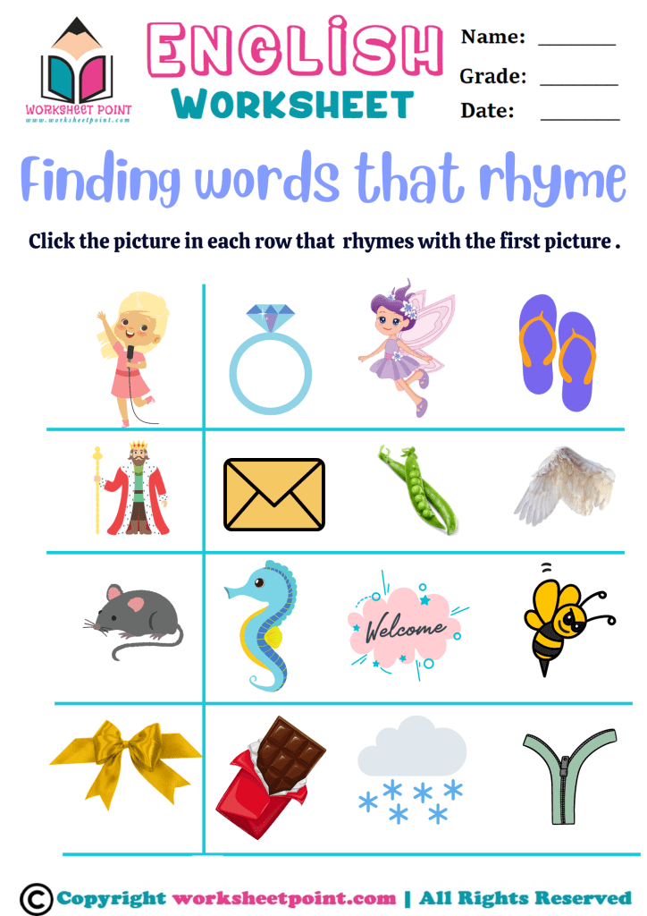 Rich Results on Google's SERP when searching for ' Matching pictures that rhyme (f)'