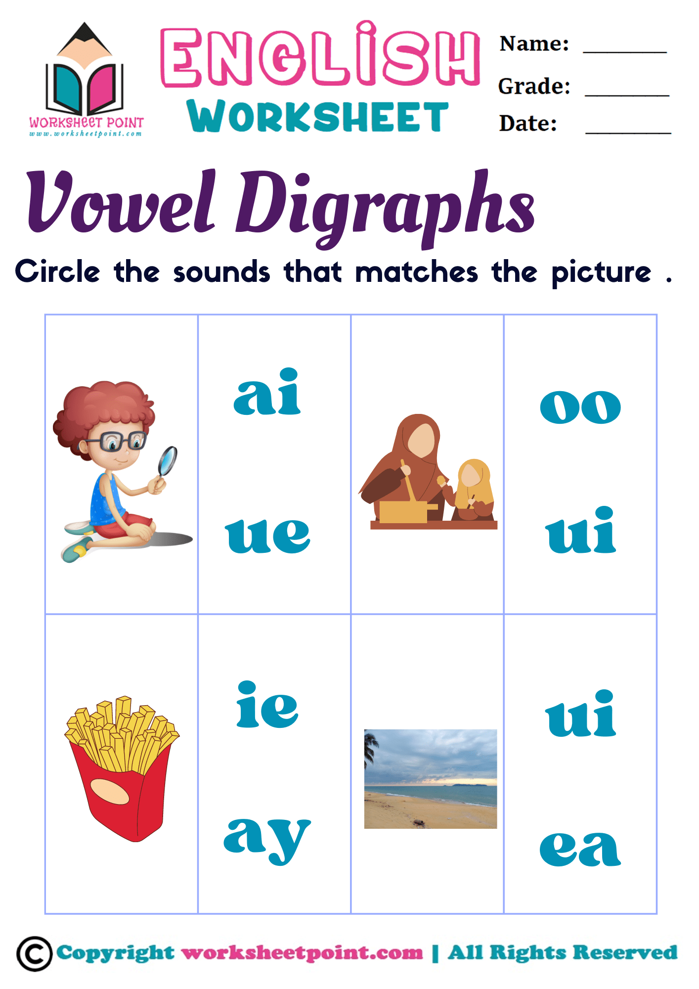Rich Results on Google's SERP when searching for 'Vowel digraphs (e)'