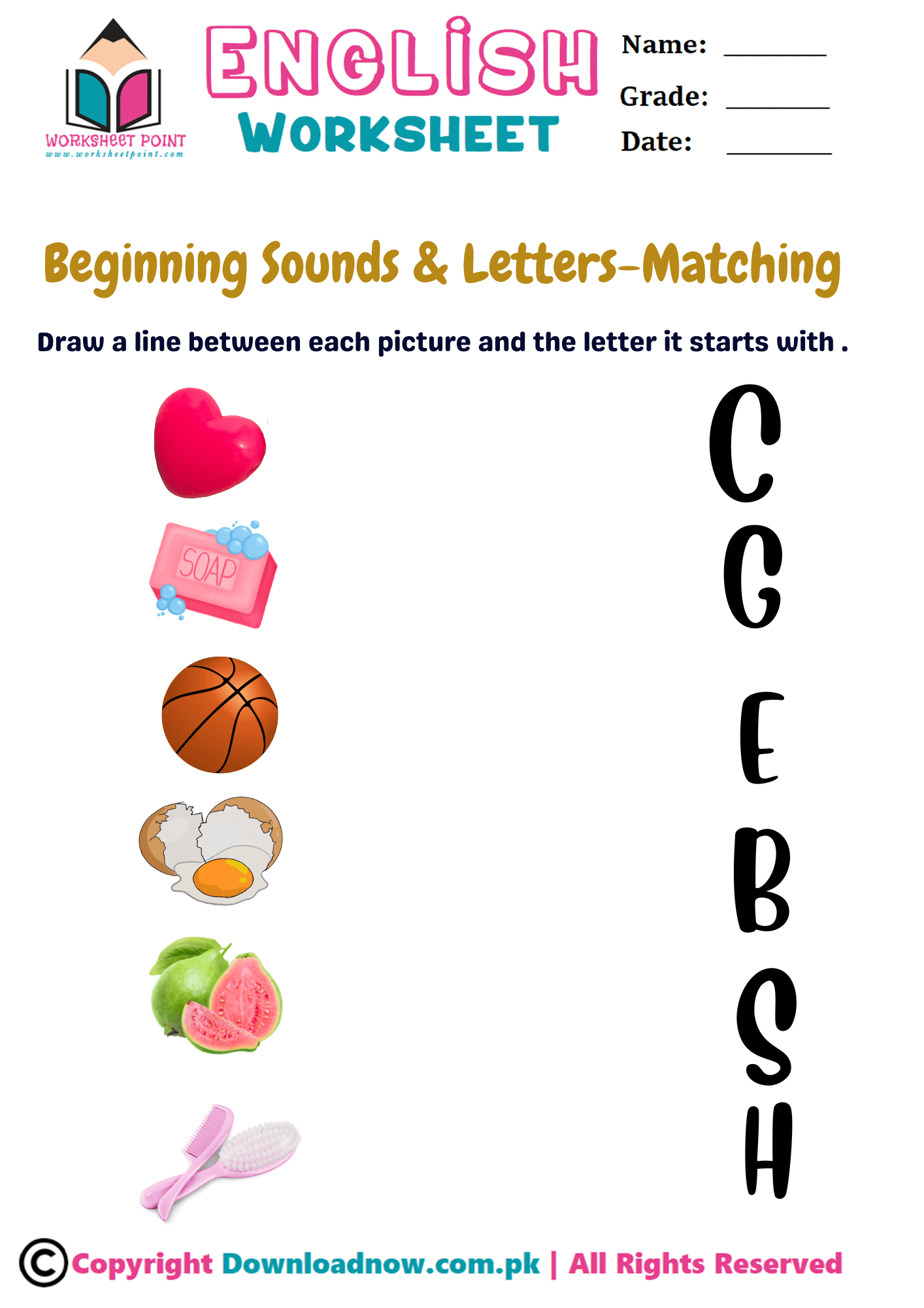Rich Results on Google's SERP when searching for 'beginning sounds and letters matching (c)'