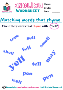 Rich Results on Google's SERP when searching for 'finding rhyming words (f)'