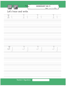 English Worksheets for K.G Prep Pack 1 - Free Printable Worksheets ...