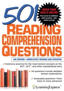 501 Reading Comprehension Questions, 3rd Edition