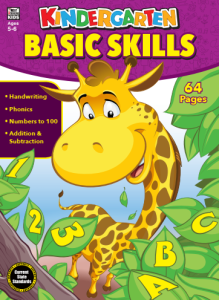 Kindergarten Basic Skills (Thinking Kids Carson-Dellosa Publishing [Kids etc.)