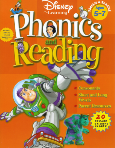 Phonic reading (Disney)
