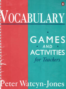 Teacher Resources, Vocabulary Games and Activities for Teachers