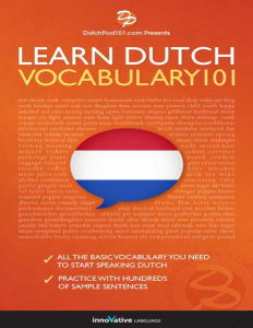 WORD POWER 101 Learn Dutch