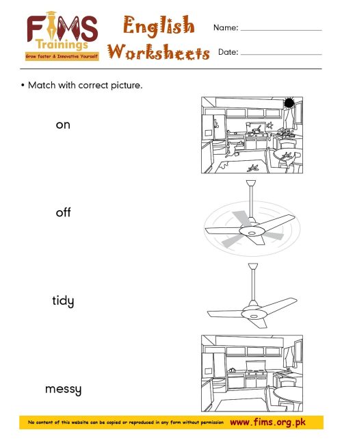 English-Activity fims.org.pk Pg 11 Rich Rusults on Google's SERP when searching for 'English worksheets'