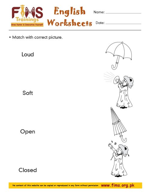English-Activity fims.org.pk Pg 5 Rich Rusults on Google's SERP when searching for 'English worksheets'